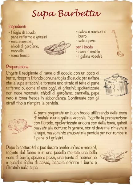 The "Supa barbetta" recipe