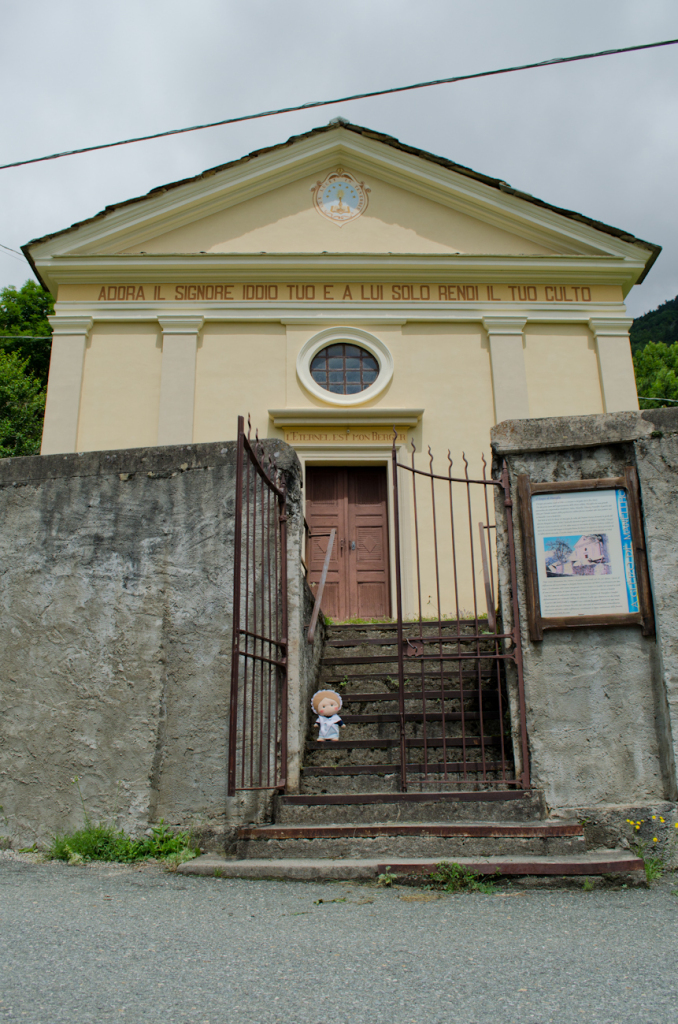 Eccomi di fronte al tempio! Venite con me?