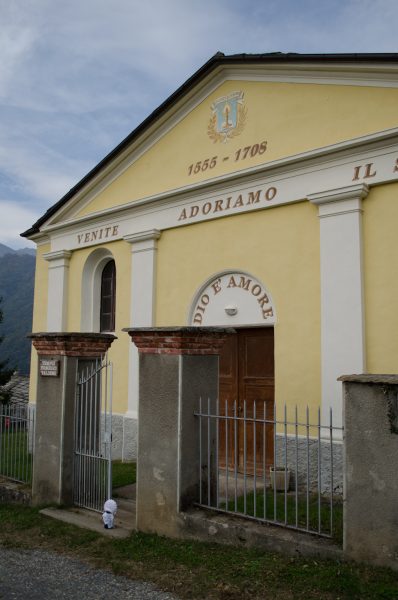 E ora faccio un giretto nel giardino...